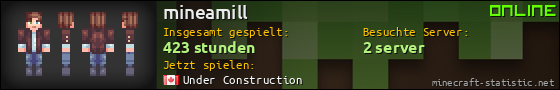 Benutzerleisten 560x90 für mineamill