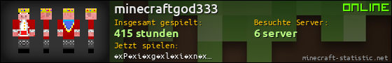 Benutzerleisten 560x90 für minecraftgod333