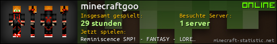 Benutzerleisten 560x90 für minecraftgoo