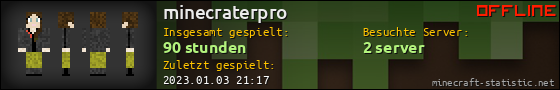 Benutzerleisten 560x90 für minecraterpro