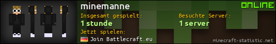 Benutzerleisten 560x90 für minemanne