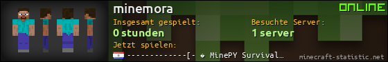 Benutzerleisten 560x90 für minemora