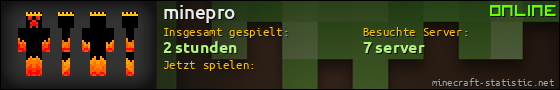 Benutzerleisten 560x90 für minepro