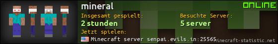 Benutzerleisten 560x90 für mineral