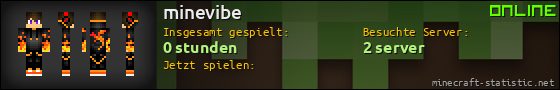 Benutzerleisten 560x90 für minevibe