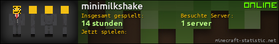 Benutzerleisten 560x90 für minimilkshake