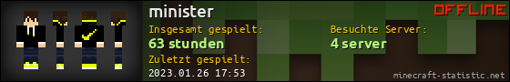 Benutzerleisten 560x90 für minister