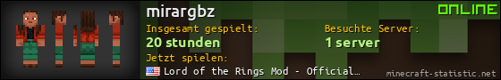 Benutzerleisten 560x90 für mirargbz