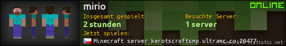 Benutzerleisten 560x90 für mirio