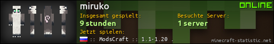 Benutzerleisten 560x90 für miruko