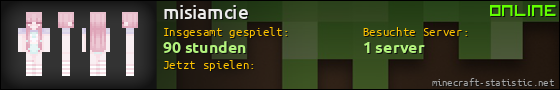 Benutzerleisten 560x90 für misiamcie
