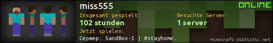 Benutzerleisten 560x90 für miss555