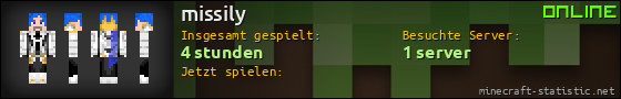 Benutzerleisten 560x90 für missily