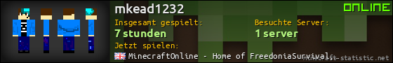 Benutzerleisten 560x90 für mkead1232
