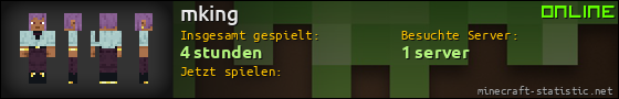 Benutzerleisten 560x90 für mking