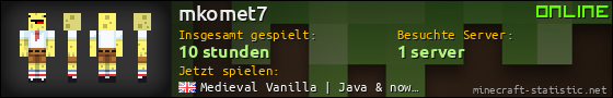 Benutzerleisten 560x90 für mkomet7