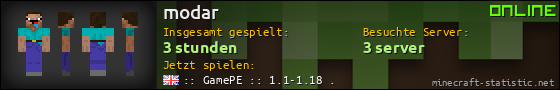 Benutzerleisten 560x90 für modar