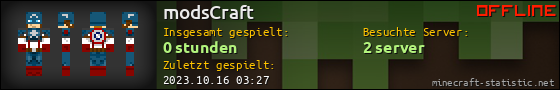 Benutzerleisten 560x90 für modsCraft