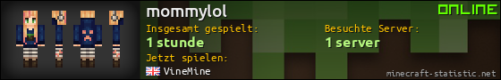 Benutzerleisten 560x90 für mommylol