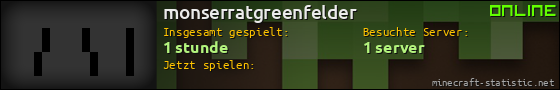 Benutzerleisten 560x90 für monserratgreenfelder