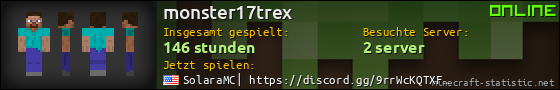 Benutzerleisten 560x90 für monster17trex