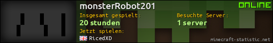 Benutzerleisten 560x90 für monsterRobot201