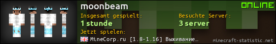 Benutzerleisten 560x90 für moonbeam