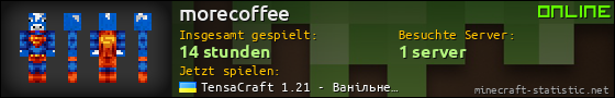 Benutzerleisten 560x90 für morecoffee