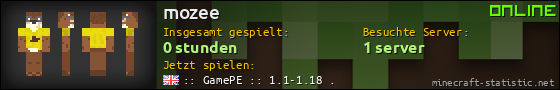 Benutzerleisten 560x90 für mozee