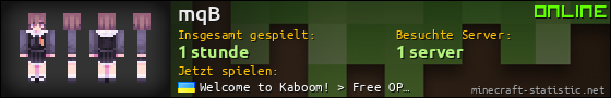 Benutzerleisten 560x90 für mqB