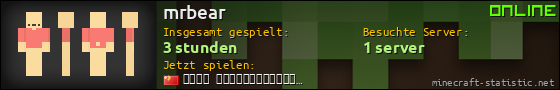 Benutzerleisten 560x90 für mrbear