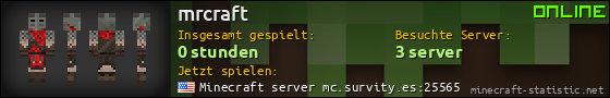 Benutzerleisten 560x90 für mrcraft