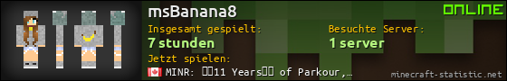 Benutzerleisten 560x90 für msBanana8