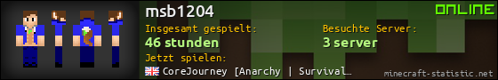 Benutzerleisten 560x90 für msb1204