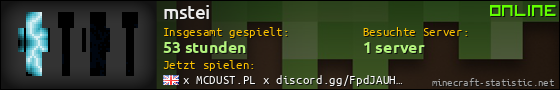 Benutzerleisten 560x90 für mstei