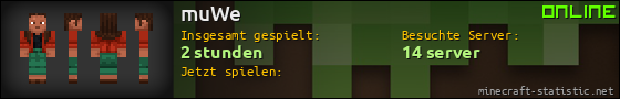 Benutzerleisten 560x90 für muWe
