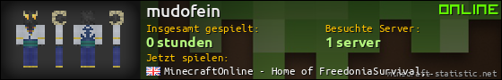 Benutzerleisten 560x90 für mudofein