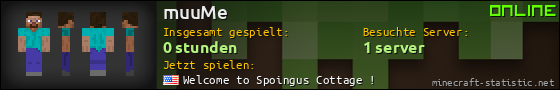 Benutzerleisten 560x90 für muuMe