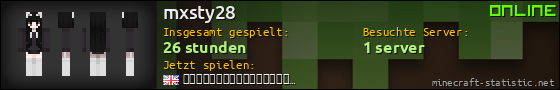 Benutzerleisten 560x90 für mxsty28