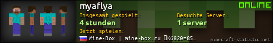 Benutzerleisten 560x90 für myaflya