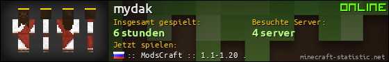 Benutzerleisten 560x90 für mydak