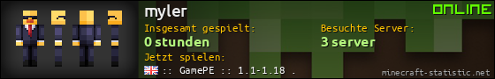 Benutzerleisten 560x90 für myler