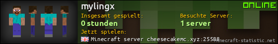 Benutzerleisten 560x90 für mylingx