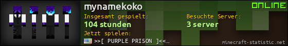 Benutzerleisten 560x90 für mynamekoko