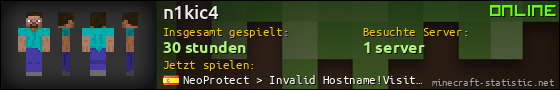 Benutzerleisten 560x90 für n1kic4