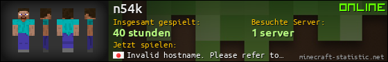 Benutzerleisten 560x90 für n54k