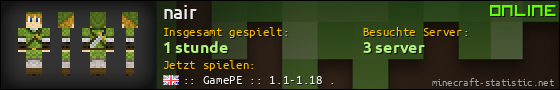 Benutzerleisten 560x90 für nair