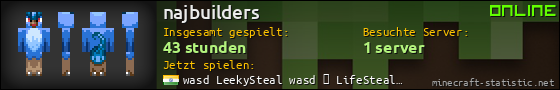 Benutzerleisten 560x90 für najbuilders