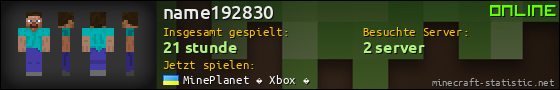 Benutzerleisten 560x90 für name192830