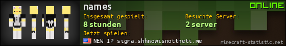 Benutzerleisten 560x90 für names
